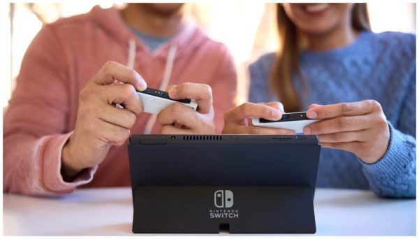 Игровая приставка Nintendo Switch OLED - беспроводная связь: Bluetooth, Wi-Fi, Ethernet, NFC