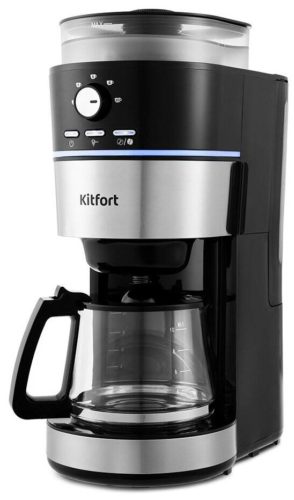 Кофеварка капельная Kitfort KT-737 - тип используемого кофе: молотый / зерновой