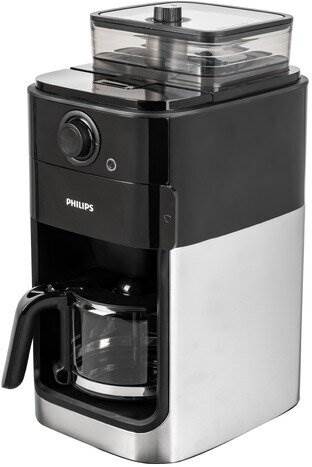 Кофеварка капельная Philips HD7767 Grind & Brew - дополнительные функции: автоотключение при неиспользовании, противокапельная система
