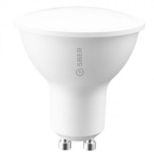 Лампа светодиодная SBER SBDV-00024, GU10, 5.5 Вт, MR16 - особенности: матовая