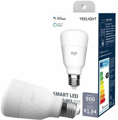 Лампа светодиодная Yeelight Smart Bulb W1 Dimmable, YLDP004, GU10, 4.8 Вт, GU10 - световой поток: 350 лм