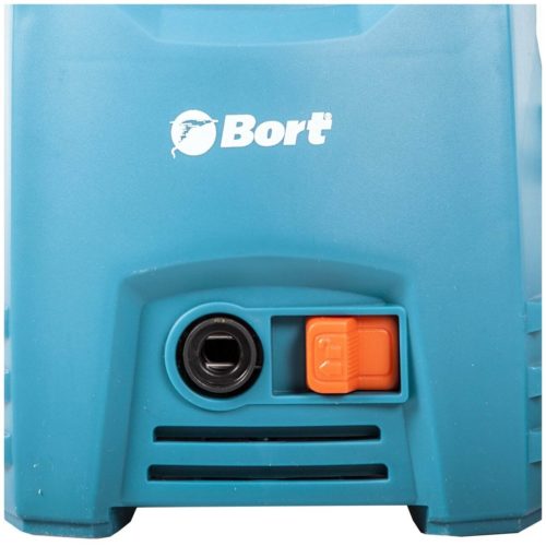 Мойка высокого давления Bort BHR-1600, 120 бар, 420 л/ч - дополнительные функции: забор воды из емкости, защита от перегрева, фильтр тонкой очистки