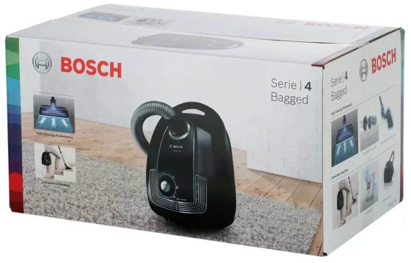 Пылесос Bosch BGLS48GOLD - доп. функции: автоматическое сматывание шнура