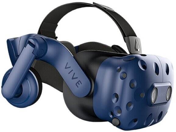 Шлем VR HTC Vive Pro - особенности: акселерометр, гироскоп, датчик приближения, регулировка межзрачкового расстояния, регулировка фокуса