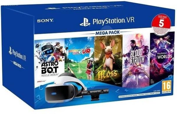 Шлем VR Sony PlayStation VR Mega Pack Bundle