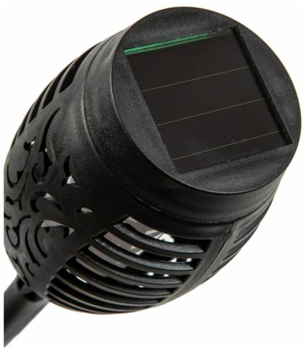 Sunlightfine Садовый светильник Факел SGLC11 на солнечной батарее светодиодный - степень пылевлагозащиты: IP44