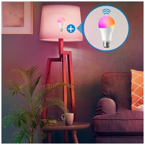Умная лампочка iFEEL Globe Шар E27, RGB с Wi-Fi, Алисой - экосистема: Умный дом Яндекса, iFEEL Safe+Smart
