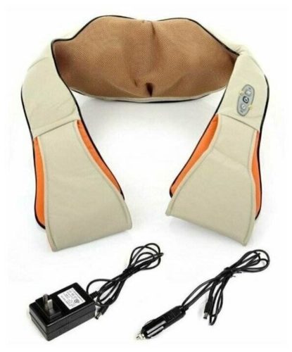 Универсальный массажер для шеи, плеч и спины MS-090 - тип питания: от сети