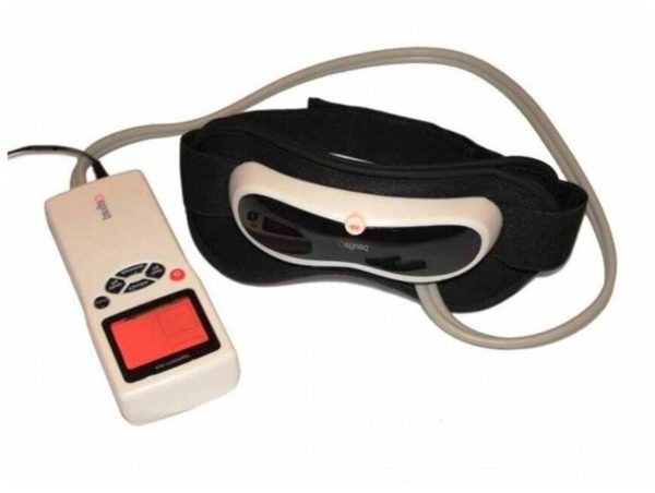 Вибрационный массажные очки для глаз PANGAO PG-2404С1 - вид массажа: вибрационный, механический
