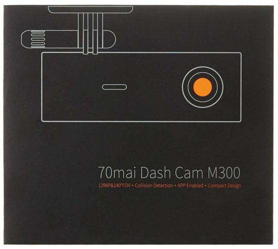 Видеорегистратор 70mai Dash Cam M300 - разрешение видео: 2304×1296 при 30 к/с