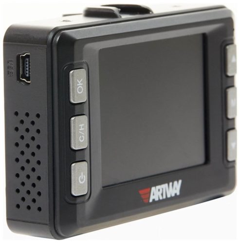 Видеорегистратор с радар-детектором Artway MD-105 COMBO 3 в 1 Compact - датчик удара (G-сенсор): есть