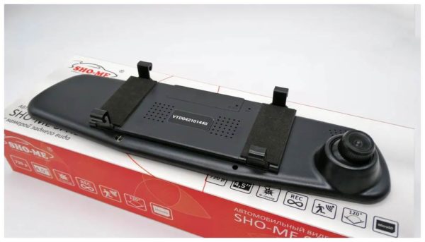 Видеорегистратор SHO-ME SFHD-700 - датчик удара (G-сенсор): есть