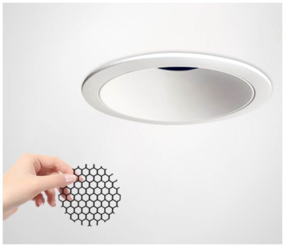 Встраиваемый светодиодный потолочный светильник точечный поворотный экспертного уровня влагозащищенный Verluisant Point - ширина/диаметр врезного отверстия: 70 мм