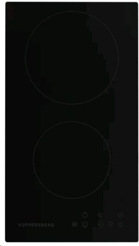 Электрическая варочная панель Kuppersberg ECO 302, черный - материал панели: стеклокерамика