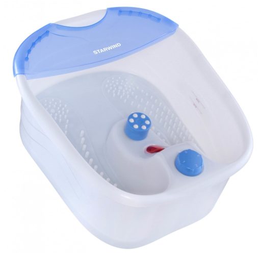 Гидромассажная ванночка для ног Starwind SFM 4230 90Вт белый/голубой - вид массажа: пузырьковый