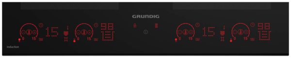 Индукционная варочная панель Grundig GIEI638980IF - функции: кратковременная пауза, таймер