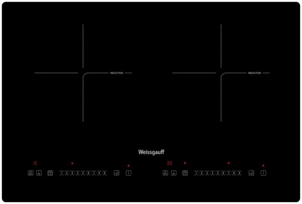 Индукционная варочная панель Weissgauff HI 412 H - электроподжиг: есть