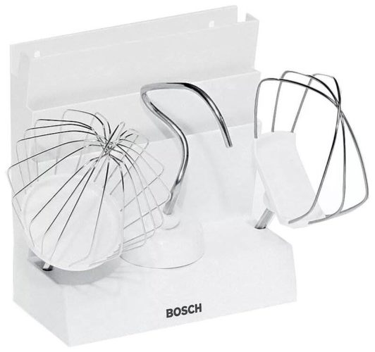 Кухонный комбайн Bosch MUM4880, 600 Вт - особенности конструкции: защитная крышка на чашу, место для хранения насадок и аксессуаров, отсек для сетевого шнура, прорезиненные ножки, Отсек для шнура