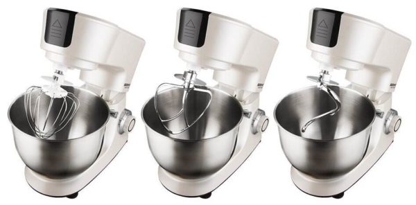 Кухонный комбайн REDMOND RKM-4050, 1200 Вт - материал чаши: нержавеющая сталь, объем чаши: 5 л