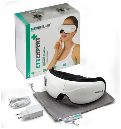 Массажер для лица и глаз электрический Eye Expert MS46 MEDISTELLAR - материал: искусственная кожа, пластик
