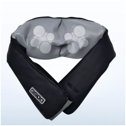 Массажер для шеи и плеч RESTART uBlack электрический массажер с подогревом - вид массажа: расслабляющий, роликовый