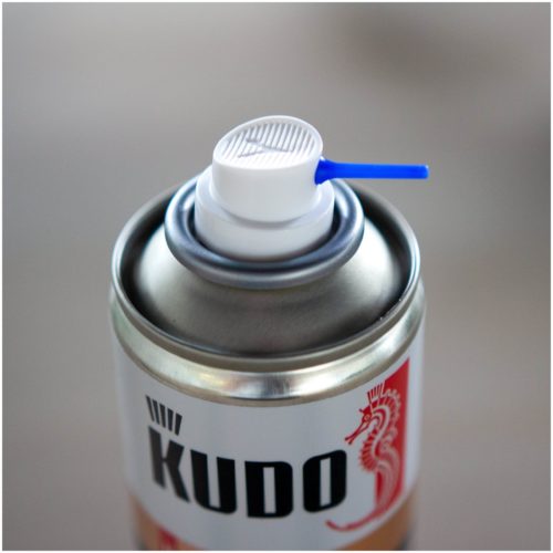 Очиститель кондиционера KUDO 400 мл аэрозоль пенный, профессиональный (средство для очистки кондиционера, освежитель кондиционера) KU-H402 - очистка: грибок, грязь, нагар, плесень, пыль, углеродистые отложения