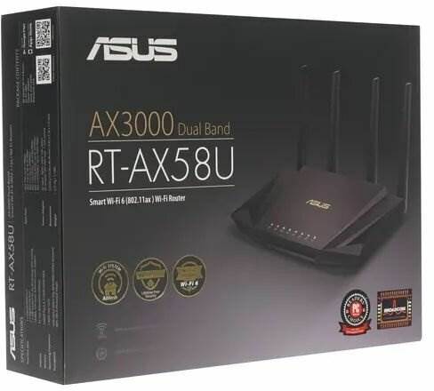Wi-Fi роутер ASUS RT-AX58U - функции и особенности: UPnP AV-сервер, WDS, поддержка IPv6, поддержка Mesh Wi-Fi, режим моста, режим репитера (повторителя)