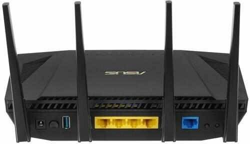 Wi-Fi роутер ASUS RT-AX58U - скорость портов: 1 Гбит/с
