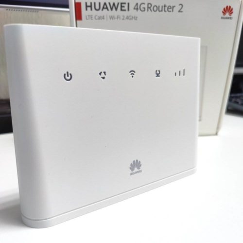 Wi-Fi роутер HUAWEI B311-221, белый - макс. скорость беспроводного соединения: 300 Мбит/с