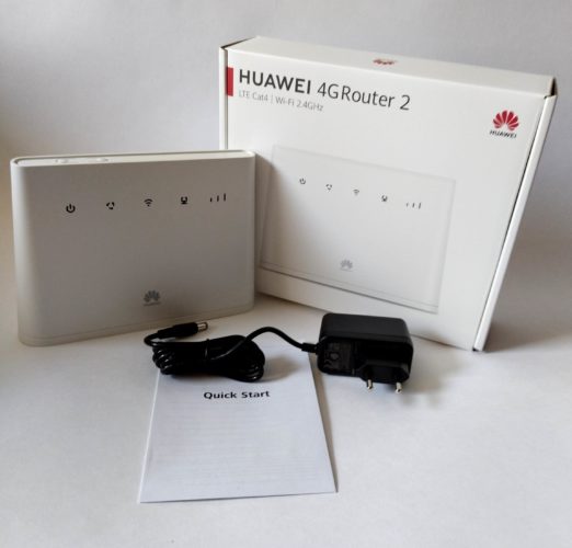 Wi-Fi роутер HUAWEI B311-221, белый - скорость портов: 1 Гбит/с