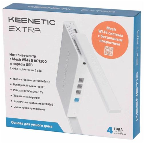 Wi-Fi роутер Keenetic Extra (KN-1713) - поддержка USB-модема: есть