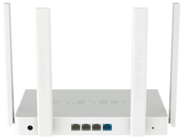 Wi-Fi роутер Keenetic Sprinter (KN-3710), белый - скорость портов: 1 Гбит/с