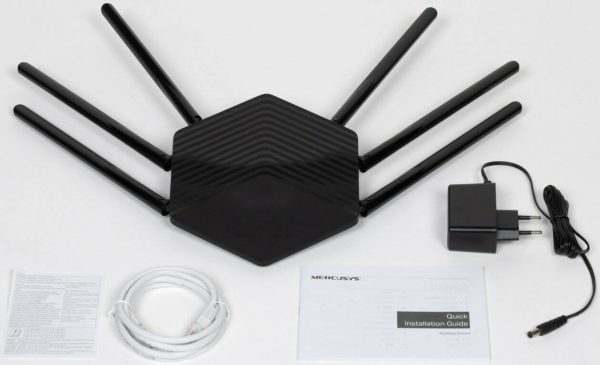 Wi-Fi роутер Mercusys MR50G - подключение к интернету (WAN): Ethernet RJ-45