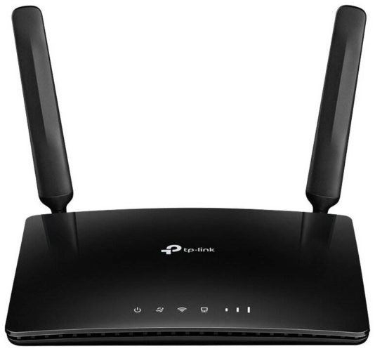 Wi-Fi роутер TP-LINK TL-MR150, черный - подключение к интернету (WAN): Ethernet RJ-45, SFP, SIM-карта