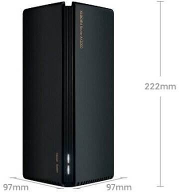 Wi-Fi роутер Xiaomi AX3000 - количество LAN-портов: 3