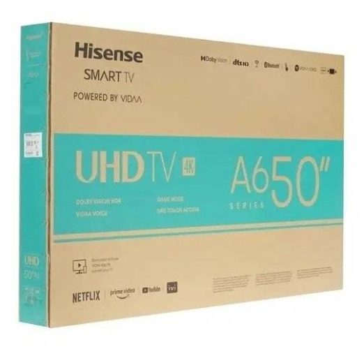 50" Телевизор Hisense 50A6BG 2021 LED, HDR - диагональ: 50"
