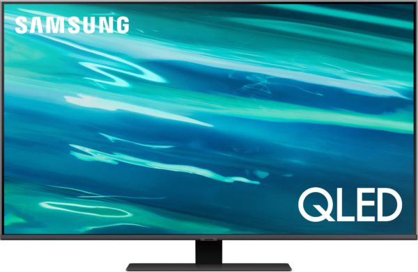 55" Телевизор Samsung QE55Q80AAU QLED, HDR, LED - диагональ: 55"