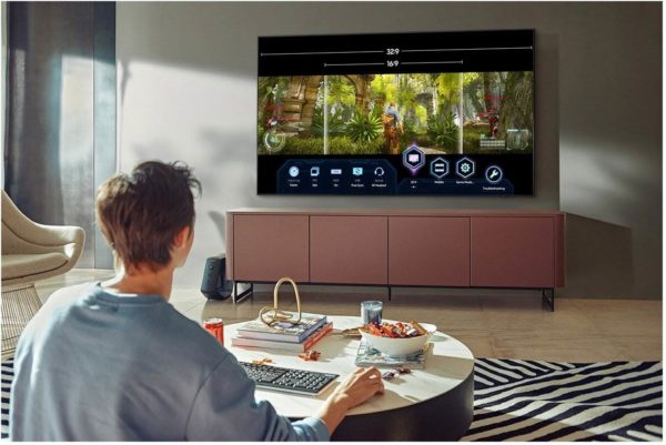 55" Телевизор Samsung QE55Q80AAU QLED, HDR, LED - экосистема умного дома: Samsung SmartThings, Умный дом Яндекса