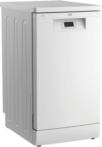 Компактная посудомоечная машина Beko BDFS 15021 W - вместимость: 10 комплектов