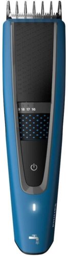 Машинка для стрижки Philips HC5612, синий - материал лезвий: нержавеющая сталь