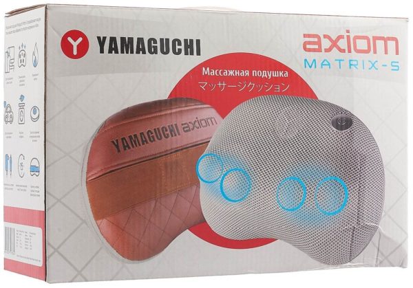 Массажная подушка YAMAGUCHI Axiom Matrix-S - размер (ШxВxД): 31 х 21 х 10 см