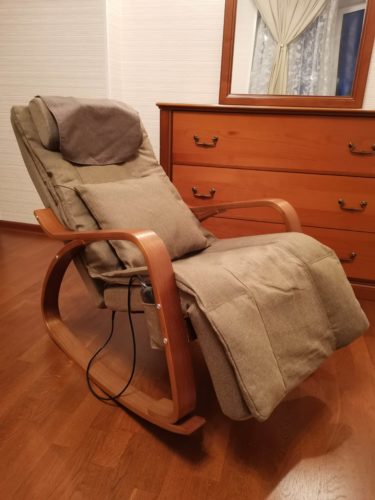 Массажное кресло-качалка OWAYS 7087 Brown - тип питания: от сети