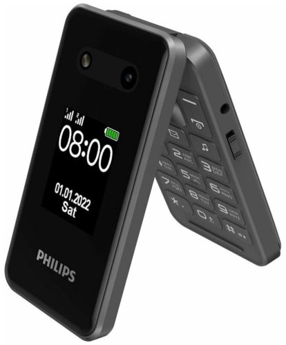 Мобильный телефон Philips Xenium E2602 Dark Grey - экран: 2.8" (320×240) TFT