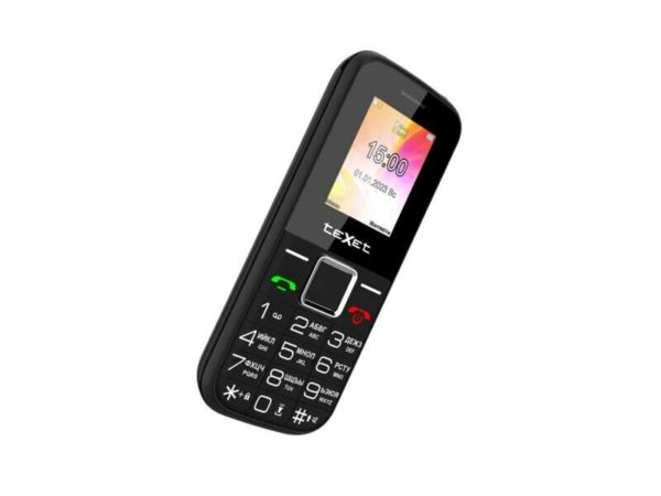 Мобильный телефон teXet TM-206 черный - память: встроенная 16 МБ