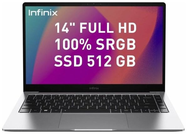 Ноутбук Infinix Inbook XL23 i5 1155G7/8Gb/SSD512Gb/14"/IPS/FHD/Win11Home/Gray - частота процессора: 2400 МГц