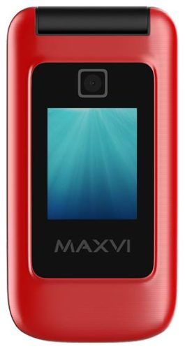 Телефон MAXVI E8, 2 SIM, красный - процессор: Spreadtrum SC6531