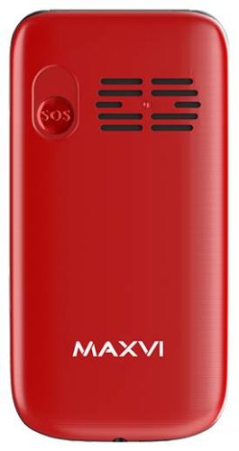 Телефон MAXVI E8, 2 SIM, красный - sIM-карты: 2 SIM