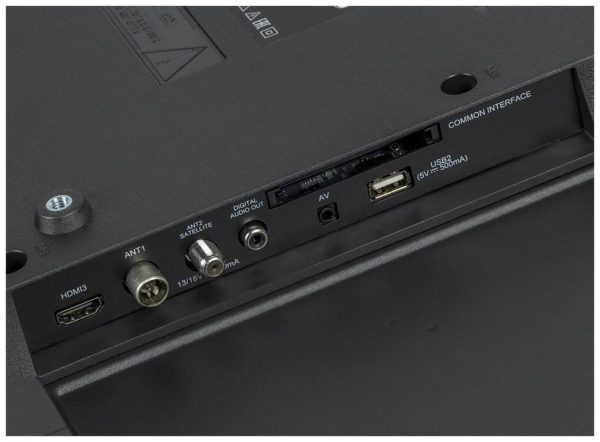 Телевизор LED Hyundai 40" H-LED40BT3001 черный/серебристый FULL HD 60Hz DVB-T2 DVB-C DVB-S2 USB - тип матрицы экрана: LED