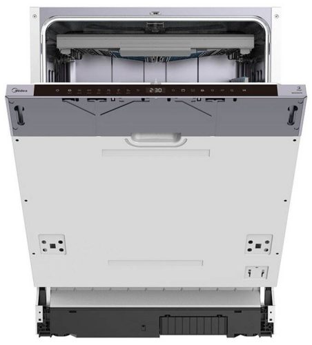 Встраиваемая посудомоечная машина Midea MID60S970i, серебристый - тип: полноразмерная