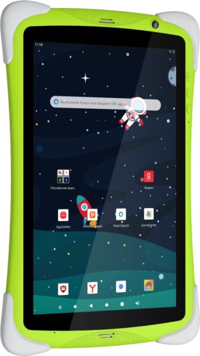 10.1" Планшет Topdevice Kids Tablet K10 TDT4636_WI_E_CIS, IPS 1280x800, Wi-Fi, BT 4.1, 2ГБ RAM + 32ГБ ROM, зеленый